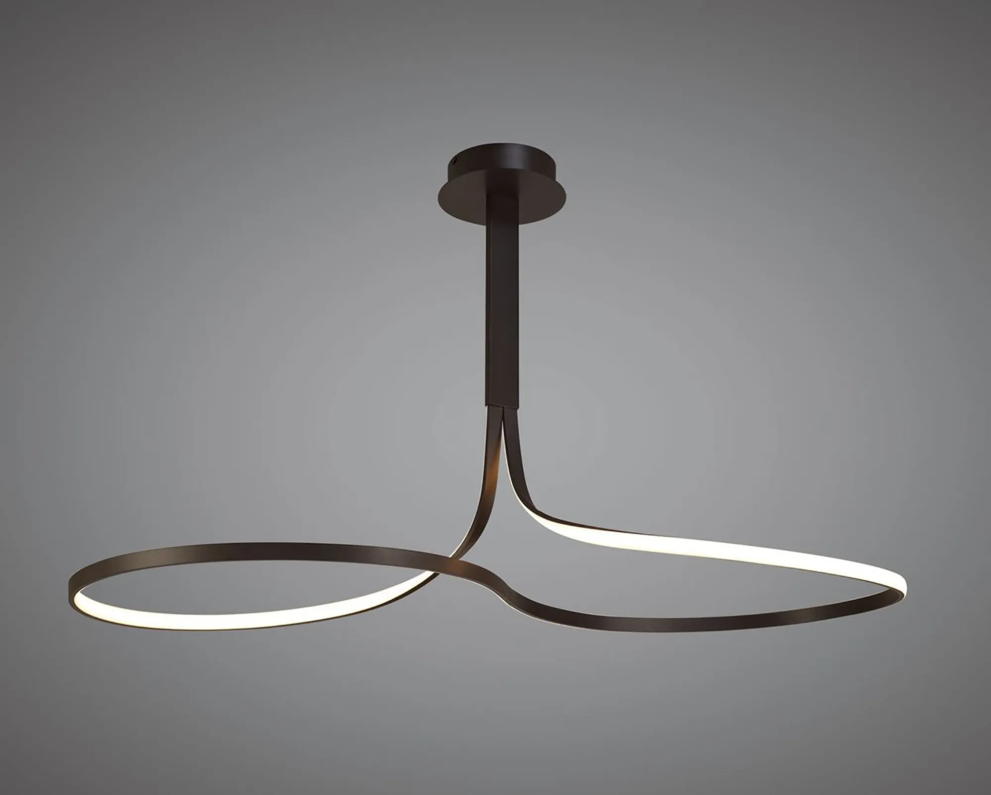 Nur Brown Oxide XL Ceiling Lights Mantra Semi Flush Fittings Nur Brown Oxide XL Ceiling Lights Mantra Semi Flush Fittings